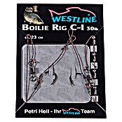 Westline Boilie Rig C-I (Grootte: 8, Met weerhaak, Lengte: 23 cm, 2 stk.)