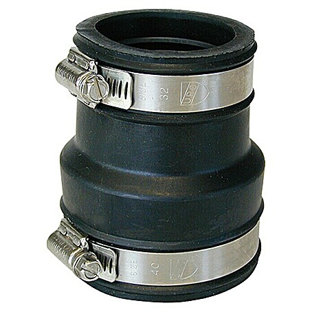 RUG Self Rohrverbinder-Übergangsstück (Geeignet für: Außenmaß 32 - 40 mm/42 - 50 mm)