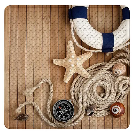 Badematte Maritime