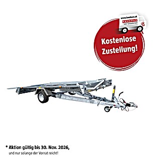 Anhänger HL-EBK 3520/15 (Nutzlast: 1 045 kg, Einachser, Kasteninnenmaß: (L x B x H): 3.500 x 2.000 x 50 mm, Gebremst)