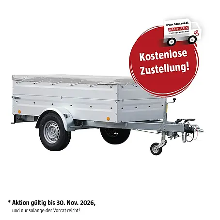 Anhänger TL-EB3 SET mit Aufsatzwände + Flachplane