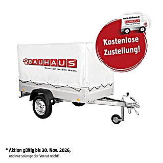 Anhänger Tieflader TL-EU2 Set mit BAUHAUS-Hochplane (Nutzlast: 635 kg, Kasteninnenmaß: 202 x 107,5 x 34,5 cm, Ungebremst)