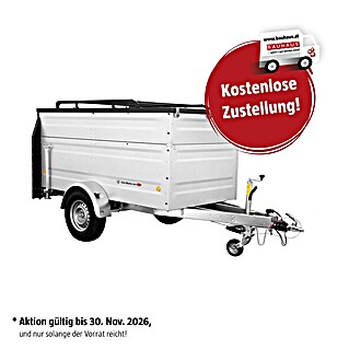 Anhänger KT-EB3 Plus (Nutzlast: 851 kg, Einachser, Kasteninnenmaß: (L x B x H): 2435 x 1235 x 1065 mm, Ungebremst)