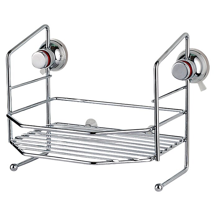 Venus Douchekorf Premium (b x h: 26,5 x 19 cm, Bevestiging: Zuignaphouder, Verchroomd)