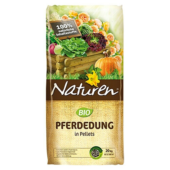 Naturen Naravno gnojilo  (20 kg, Maksimalna površina pokrivanja: 200 m²) | 7512 - Gartendünger organisch | IAHC - Dünger | IAH - Dünger / Pflanzenschutz | IA - Gartenhartware | I - Stadtgarten | BAUHAUS