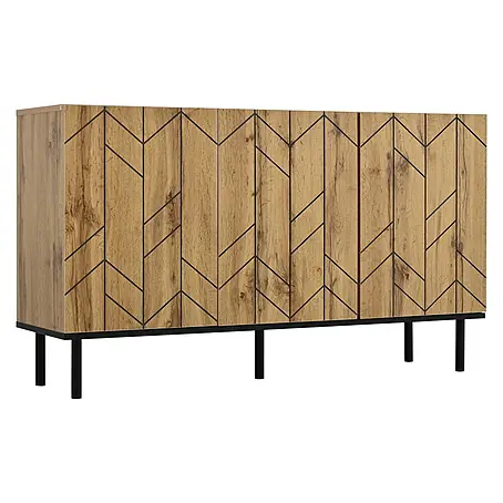SONNENH Sideboard, Spanplatte, 120 x 35 cm