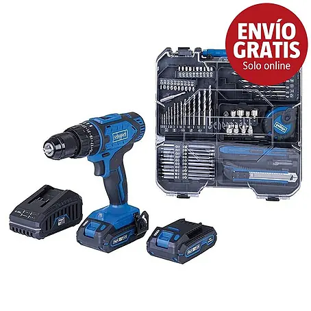 Scheppach IXES 20V Taladro atornillador de batería C-CDTB74/2-X