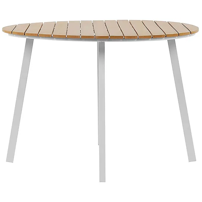 Esstisch CAVOLI in Braun/Weiß - (W) 105 x (H) 73 x - L