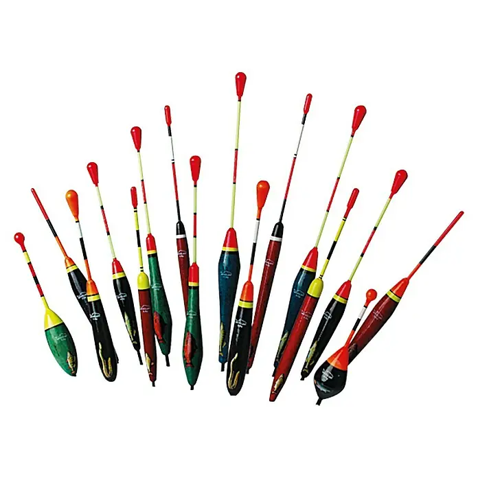 Westline Pose Zielfisch - 1 Stk., Zielfisch: Allround - Eine Sammlung von bunten Angelposen in verschiedenen Größen und Designs, ideal für Angler.