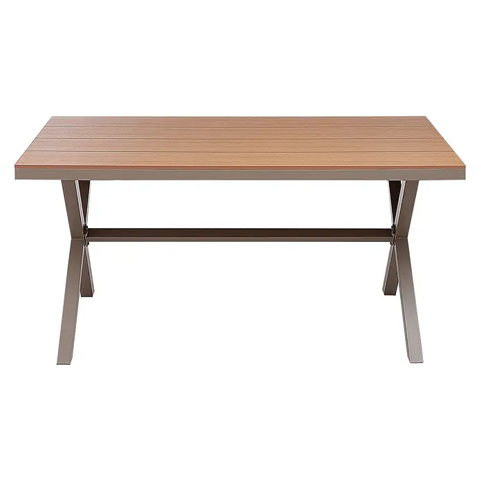 Esstisch TIANO in Braun/Grau - (W) 90 x (H) 73 x - L