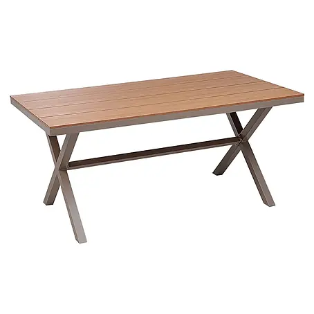 Esstisch TIANO in Braun/Grau - (W) 90 x (H) 73 x (L) 160 cm