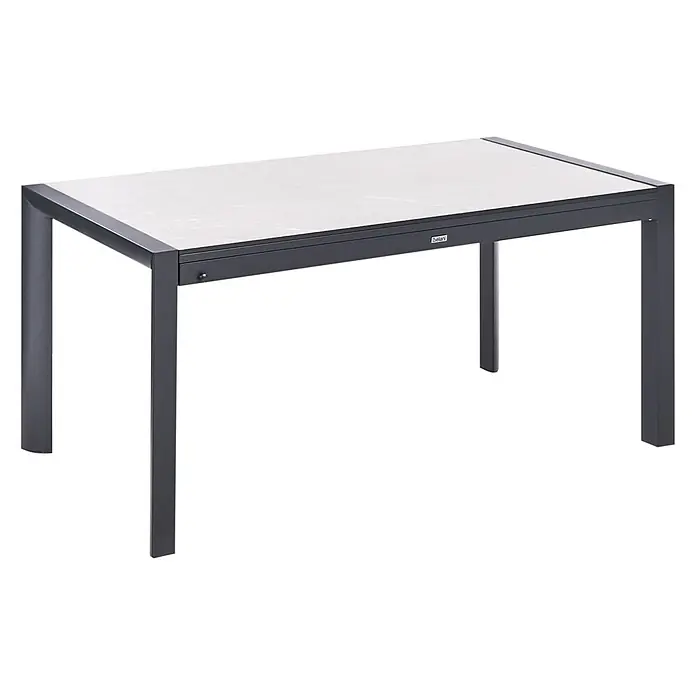 Esstisch BINASCO in Beige/Schwarz - (W) 90 x (H) 75 x - L