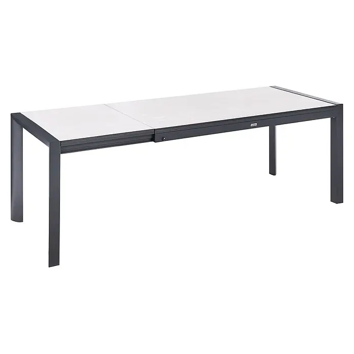 Esstisch BINASCO in Beige/Schwarz - (W) 90 x (H) 75 x - L