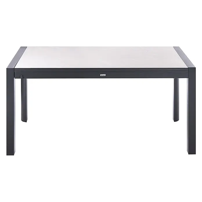 Esstisch BINASCO in Beige/Schwarz - (W) 90 x (H) 75 x - L