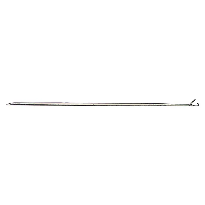 Westline Ködernadel - 2 Stk., 14,2 cm - Nahaufnahme einer Nähnadel, die Details wie Öhr und Spitze hervorhebt. Ein unverzichtbares Werkzeug für jedes Nähprojekt.