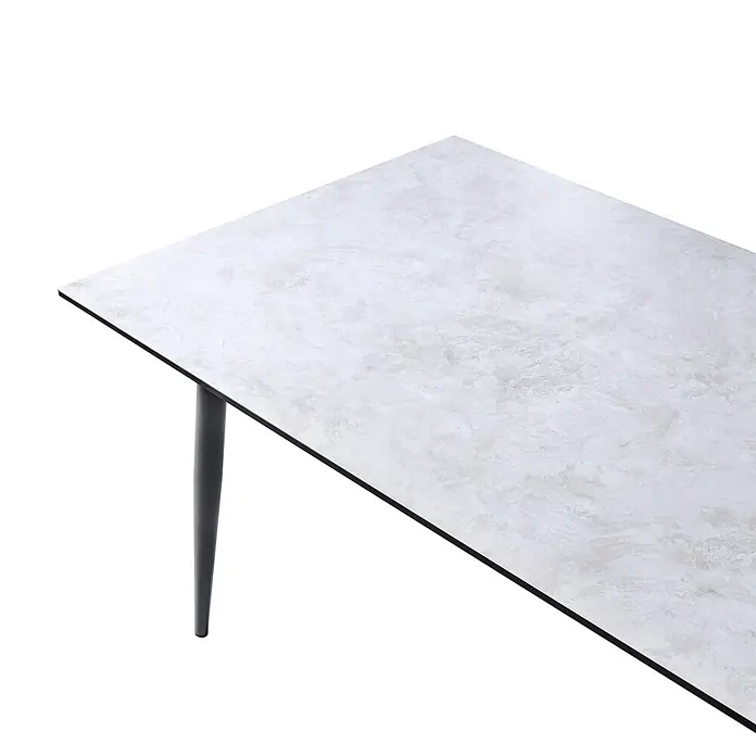 Esstisch TOLENTINO in Grau - (W) 90 x (H) 75 x - L