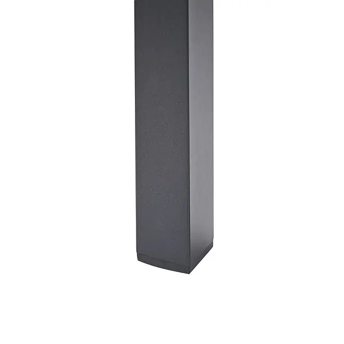 Esstisch VERNIO in Schwarz - (W) 90 x (H) 76 x - L