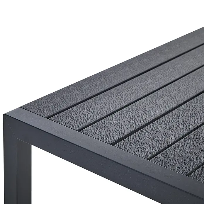 Esstisch VERNIO in Schwarz - (W) 90 x (H) 76 x - L