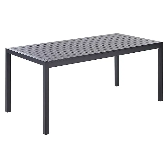 Esstisch VERNIO in Schwarz - (W) 90 x (H) 76 x - L