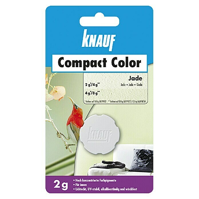 Knauf Putz-Abtönfarbe Compact Color (Jade, 2 g)