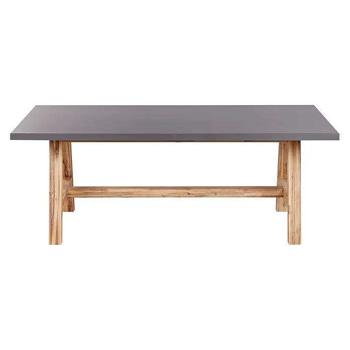 Esstisch TONNARE in Grau/Braun - (W) 100 x (H) 75 x - L