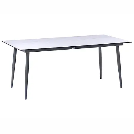 Esstisch TOLENTINO in Grau/Beige - (W) 90 x (H) 75 x (L) 180 cm