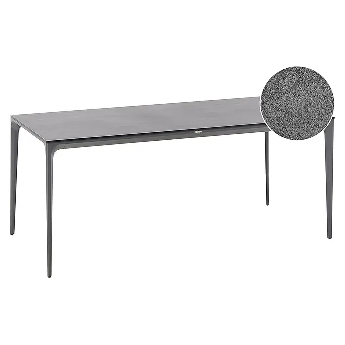 Esstisch SOVARETO in Grau - (W) 90 x (H) 75 x - L