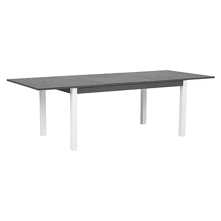Esstisch PANCOLE in Grau/Weiß - (W) 100 x (H) 75 x (L) 168 cm