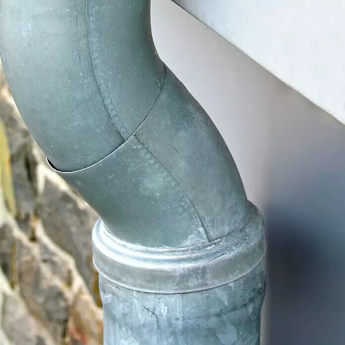 Sarei Standrohrkappe - 115/100 mm, Aluminium - Anwendungsbeispiel