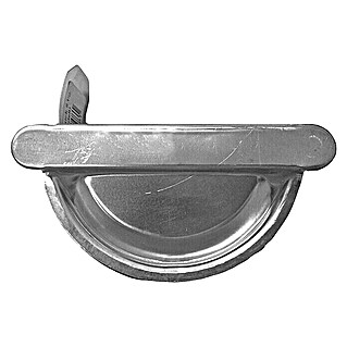 Sarei Rinnenendstück Links (Nennweite: 100 mm, Links, Aluminium)