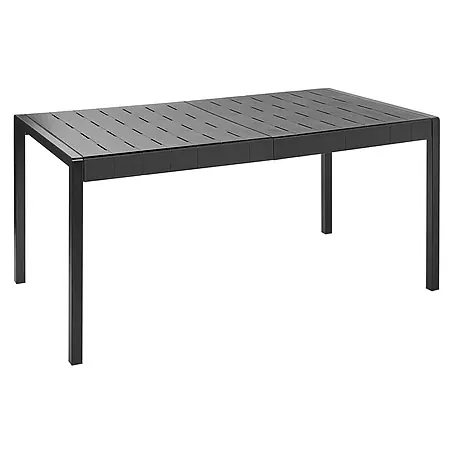 Esstisch BARTICA in Schwarz - (W) 84 x (H) 76 x (L) 154 cm