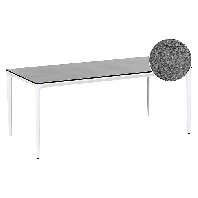 Esstisch SOVARETO in Grau - (W) 90 x (H) 75 x - L