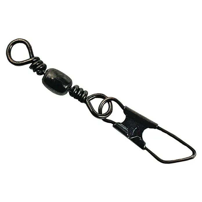 Westline Karabinerwirbel - Größe: 12, 8 kg, 10 Stk. - Angelwirbel mit Karabiner, eine zuverlässige Verbindung für Ihre Angelausrüstung.