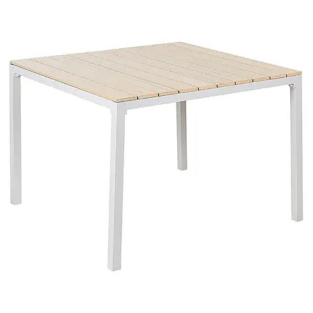 Esstisch PRATO in Beige/Weiß - (W) 95 x (H) 74 x (L) 95 cm