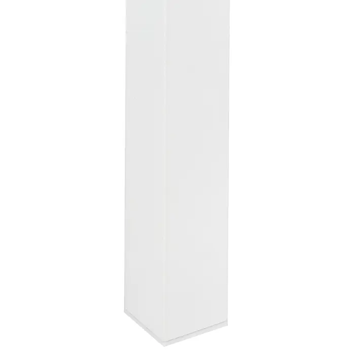 Esstisch MESSINA in Braun/Weiß - (W) 52 x (H) 50 x - L