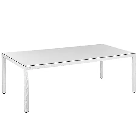 Esstisch ITALY in Weiß - (W) 100 x (H) 74 x (L) 220 cm