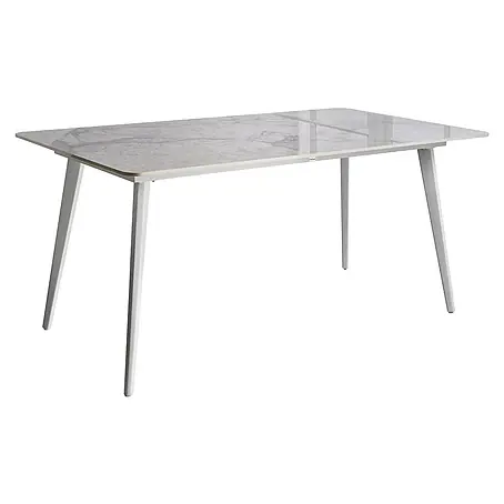 Esstisch RODALLO in Weiß - (W) 90 x (H) 75 x (L) 160 cm