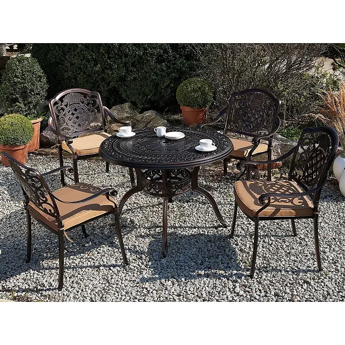 Esstisch SALENTO in Braun - (W) 102 x (H) 72 x - L