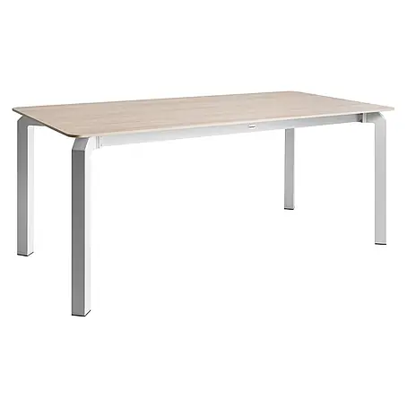 Esstisch FELETTO in Beige/Weiß - (W) 90 x (H) 76 x (L) 180 cm