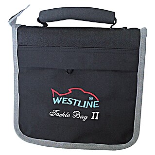 Westline Tackle Bag II (22,5 x 22,5 x 2 cm, Polyester, Zwart)
