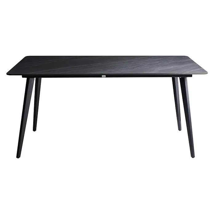 Esstisch RODALLO in Schwarz - (W) 90 x (H) 75 x - L