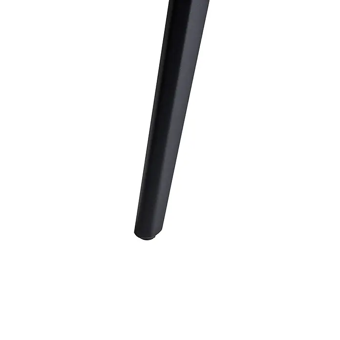 Esstisch RODALLO in Schwarz - (W) 90 x (H) 75 x - L