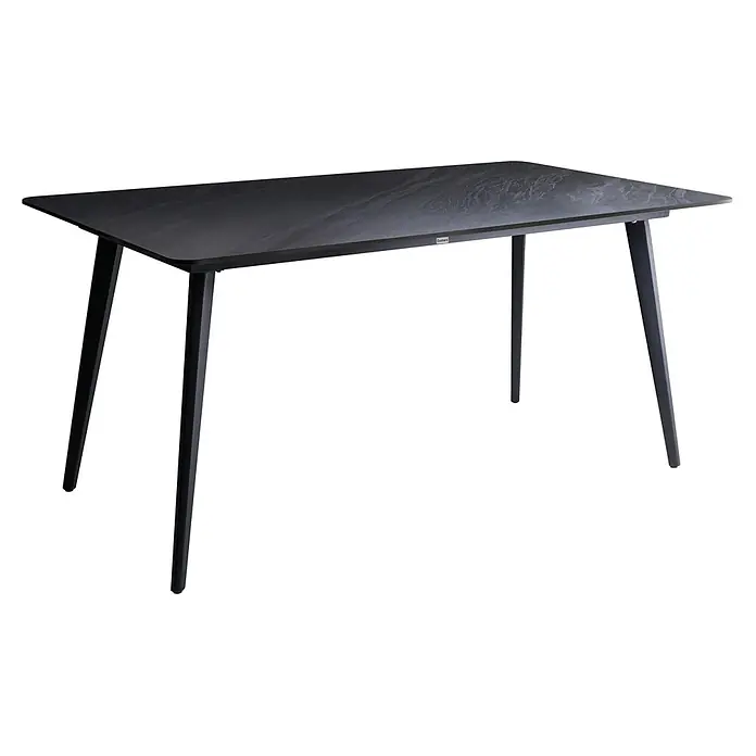 Esstisch RODALLO in Schwarz - (W) 90 x (H) 75 x - L