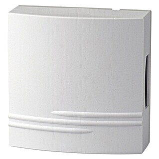Heidemann Tweetonige deurbel Sonnet (44 x 116 x 116 mm, 82 dB, Wit, Kunststof)