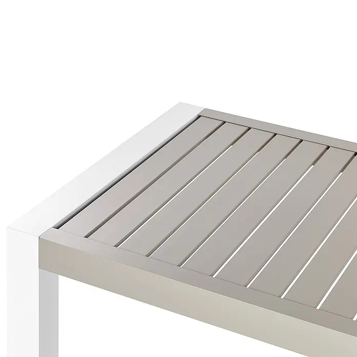 Esstisch CASTELLA in Beige/Weiß - (W) 70 x (H) 45 x - L