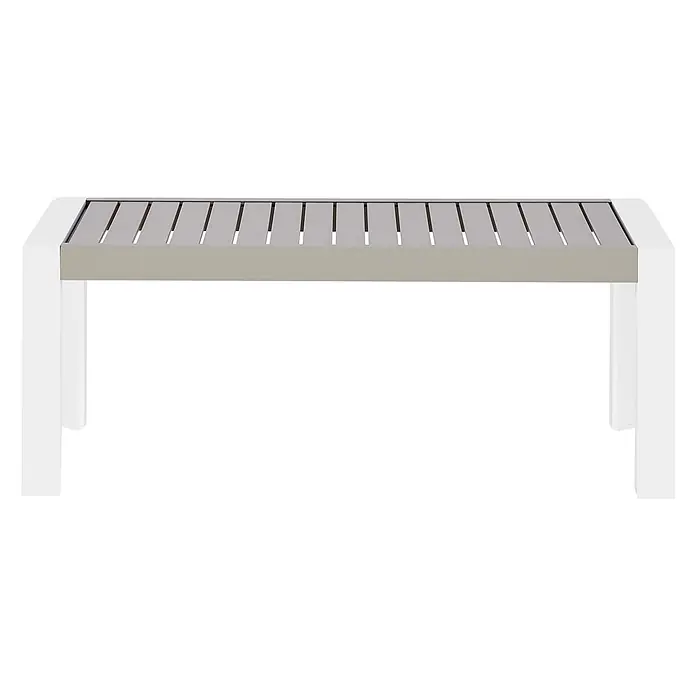 Esstisch CASTELLA in Beige/Weiß - (W) 70 x (H) 45 x - L
