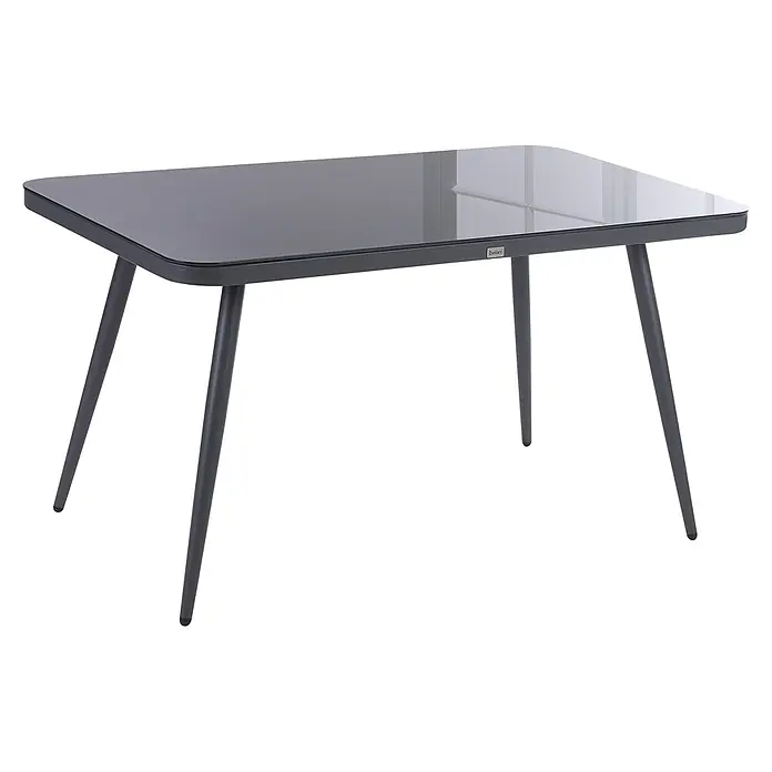 Esstisch LIPARI in Grau - (W) 80 x (H) 75 x - L