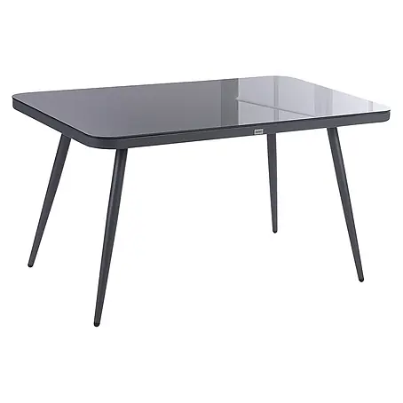 Esstisch LIPARI in Grau - (W) 80 x (H) 75 x (L) 140 cm