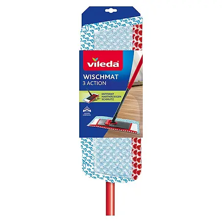 Vileda  Flachwischer 3 Action System
