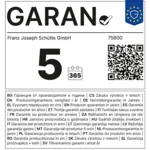 Gewerbliche Haltbarkeitsgarantie